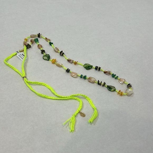 Free People x Ariana Ost bohemian at the market western stone necklace new w tag - Picture 7 of 7